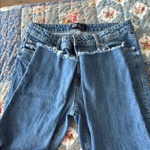 GAP factory Blue Ankle Cropped Jeans